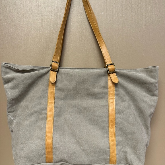 Hearth and Hand with Magnolia Canvas Tote Bag - Picture 1 of 7